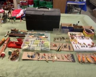 Fishing lures…many vintage