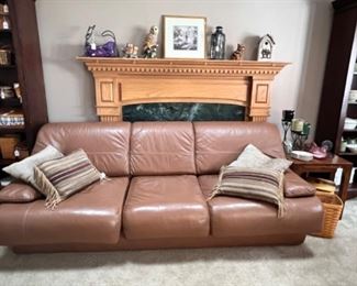 Emerson Leather Couch