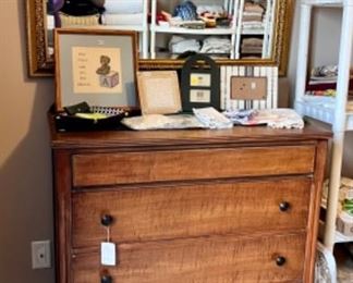 Wood dresser