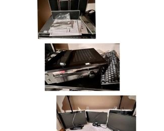 Sony Surround sound set, several monitors 