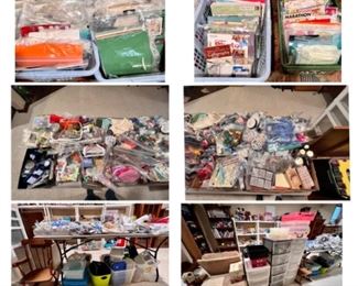 Scrapbook materials, craft items 