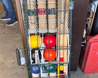Croquet set