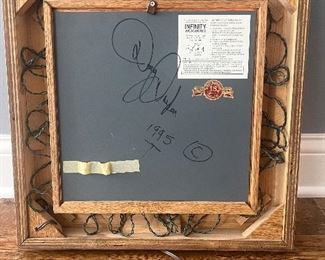 Signed Infinity Wall Clock (Back) 