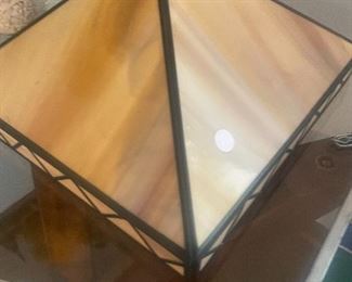 stained glass lamp shade, needs base