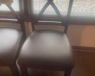 closeup of chairs