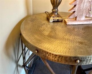 Drum side table