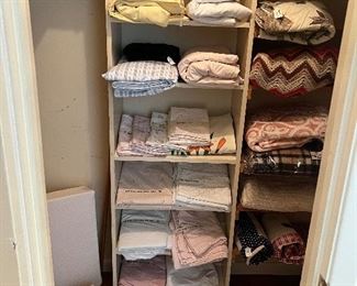 Quilts, blankets, sheets