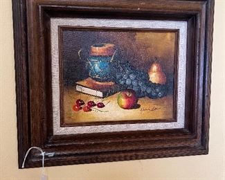 Frank Lean original oil 