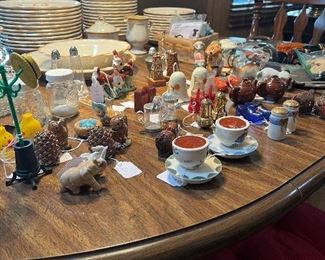 The cutest collection of salt and pepper shakers