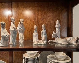 Rare Lladro nativity set
