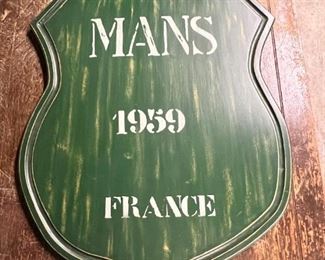 $15 USD     Restoration Hardware Baby & Child Green Mans 1959 Wall Plaque JC155-4     Description: Sizeable wall plaque perfect for bar, mud room, or man cave!  Distressed finish with an old world charm. 2 additional companion plaques in different colors. 
Dimensions: 22.5 x 27.5 in
Condition: Used with minor signs of wear associated with use and age.  Please refer to pictures for more detail.
Location: Local pick up SW Portland, OR. Location is easy access in warehouse. Contact us for shipper suggestions.      https://goodbyhello.com/products/copy-of-restoration-hardware-black-wall-plaque-jc155-3?_pos=13&_sid=44ad0c740&_ss=r
