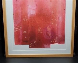 Paint on Board by Aleah Koury. Marked Rulen or