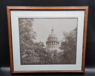 Lithograph "State Capital" Unknown