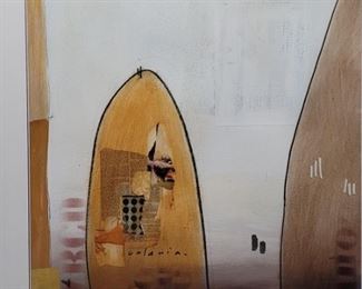 Original mixed media by Ivan Reyes. 23½X23½