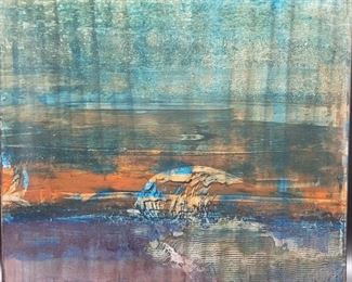 "Pantone 4-II" Metal Art by Stockstill