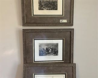 (3) framed “Shiloh” pictures 