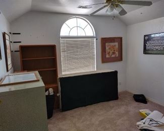 Bookcase. File cabinets