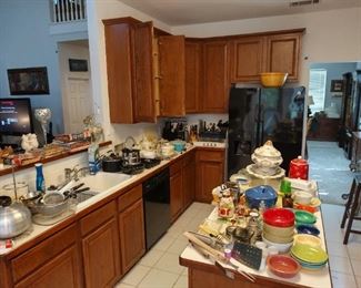 Kitchenware and dinnerware.