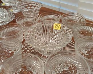 Crystal and blown glass 