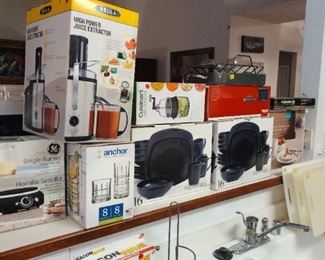 Some items still in boxes