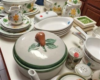 Full set. Soup tea serving