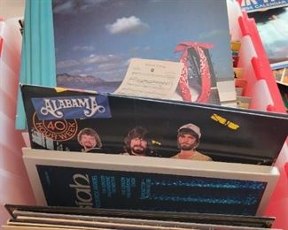 Vintage vinyl albums