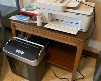 Printer & Shredder