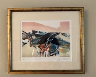 Robert Boreman Abstract Impressionist Landscape
Signed and Numbered 41/450