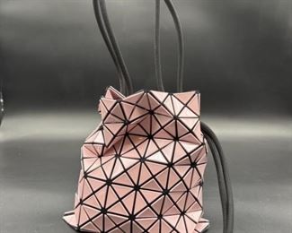 BAO BAO ISSEY MIYAKE Shoulder Bag Pink Geometric