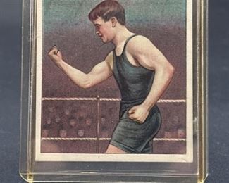 Antique Matty Baldwin, Boxer Trading Card 