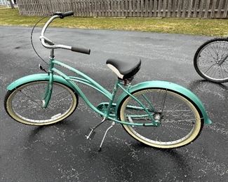 Ladies Cruiser Bicycle Electrica Hawaiian ~Purchased at Fremont Cycle & Fitness