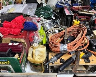 Garage full of tools & miscellaneous items…