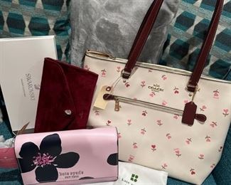 Coach, Kate Spade & Swarovski Bags