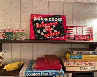 Vintage and current games