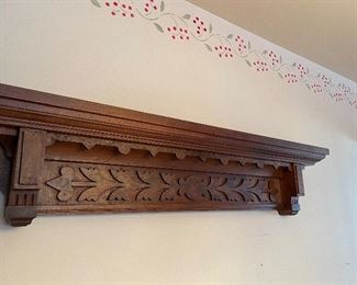 Plate rack - solid wood