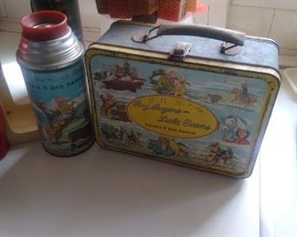 Roy Rogers and Dale Evans lunchbox with thermos