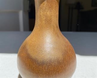 W J Gordy pottery vase 1978