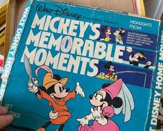 Disney Super 8 film reels