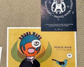 Rouge Wave and Gorillaz posters