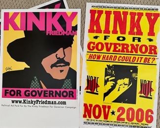 Kinky Friedman Posters