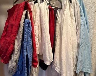 Flax shirts, tops and dress