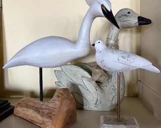 Wooden Birds