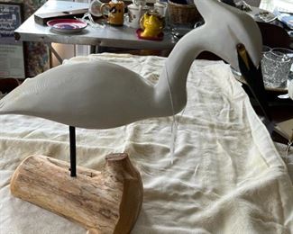 Roe “Duc-Man” Terry Carved Bird,