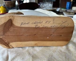 Roe “Duc-Man” Terry Carved Bird,