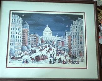 Washington D.C. in Snow