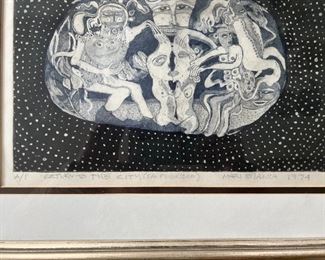 Mari Blanca 1974 A/P “Return to the City” (San Francisco),