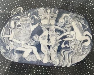 Mari Blanca 1974 A/P “Return to the City” (San Francisco),