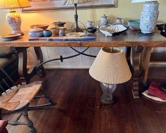 Pottery, Farm Table Lamps