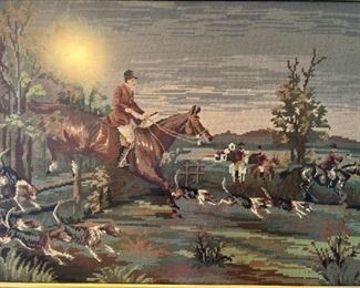 Fox Hunt Needle Point