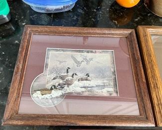 Geese Print & Remarque